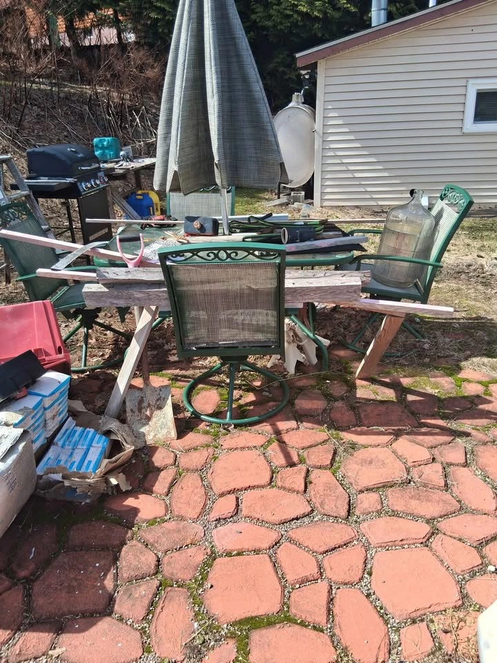 Patio set table 4 chairs - photo 2