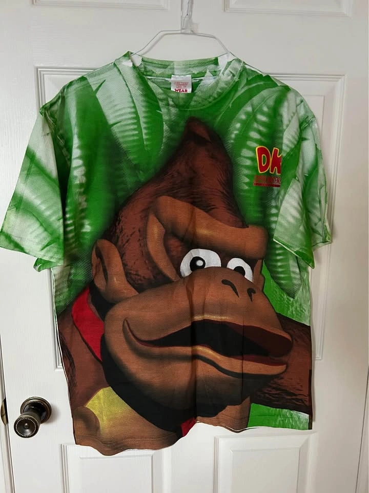 Brand New Authentic Donkey Kong Super Nintendo T-Shirt - photo 5