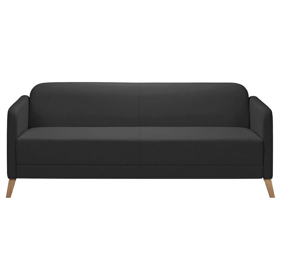 Modern Black Sofa – Great Condition - 77.5 inch long - photo 5