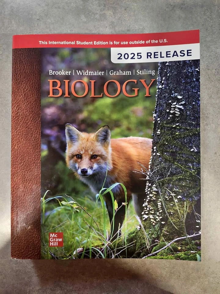 McGraw-Hill 2025 ISE Biology Textbook