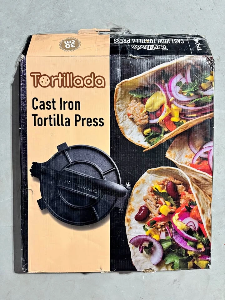 Tortillada 30 cm Cast Iron Tortilla Press