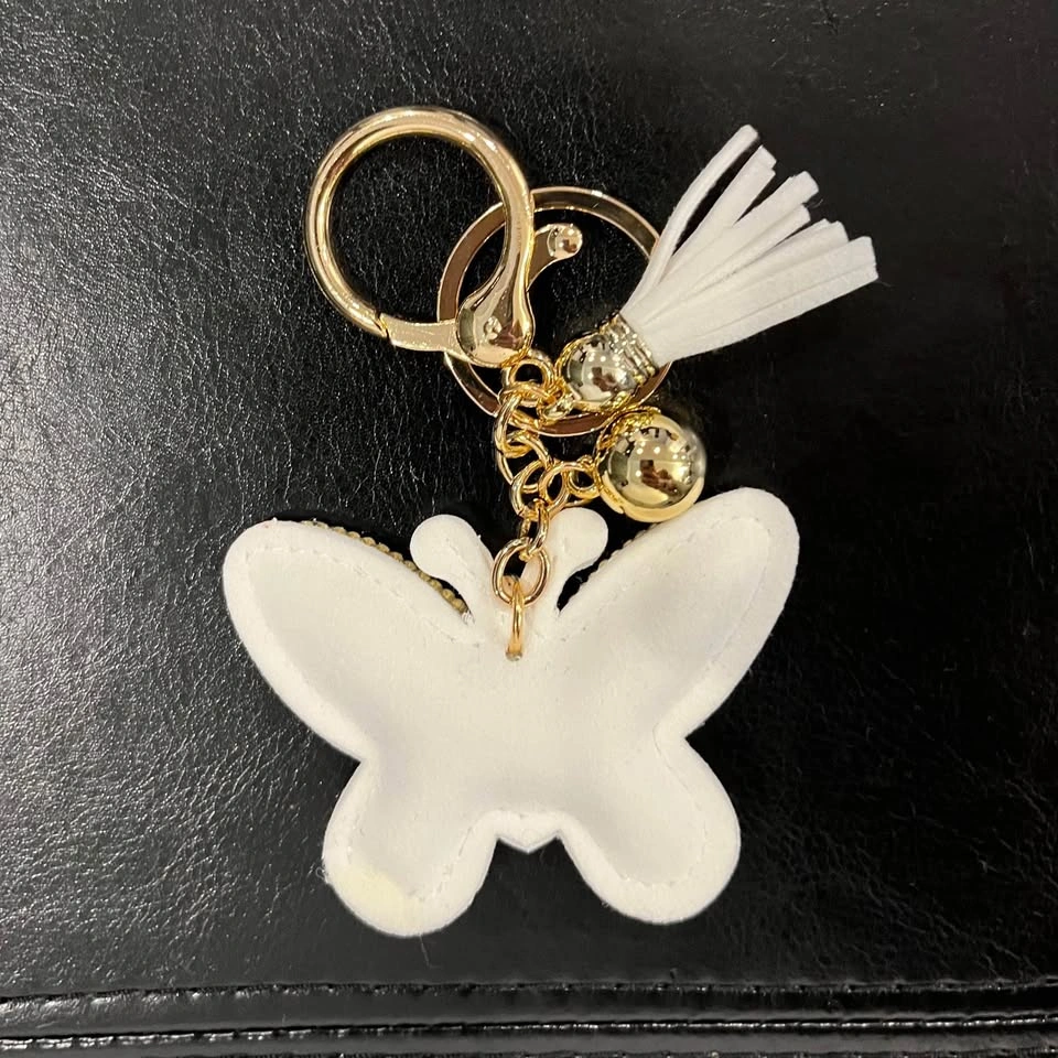 Rhinestone Butterfly Keychain - photo 2