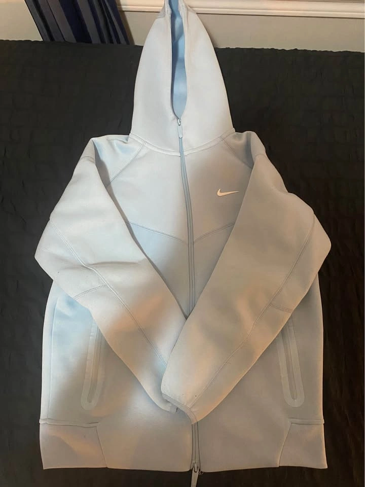 Nike Nocta Baby Blue Tech Fleece Tracksuit - photo 2