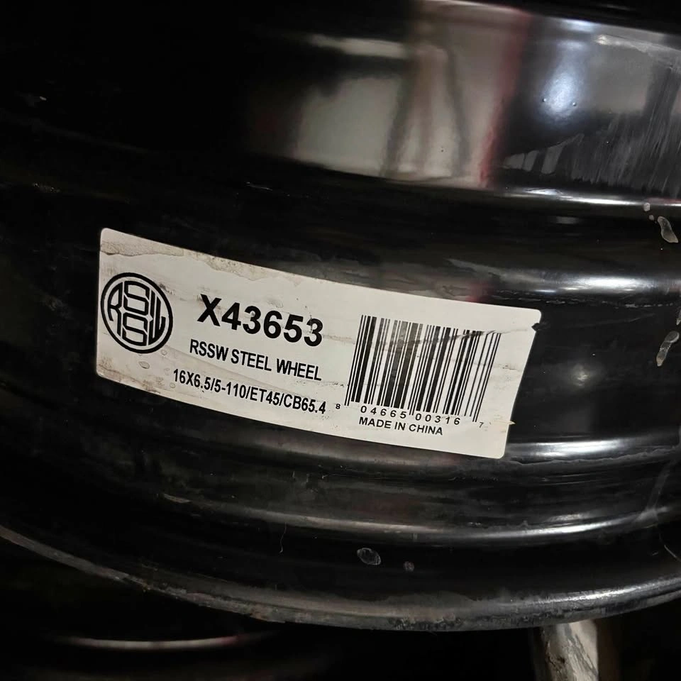 16” Steel Rims 5x110 – Set of 4 (RSSW)