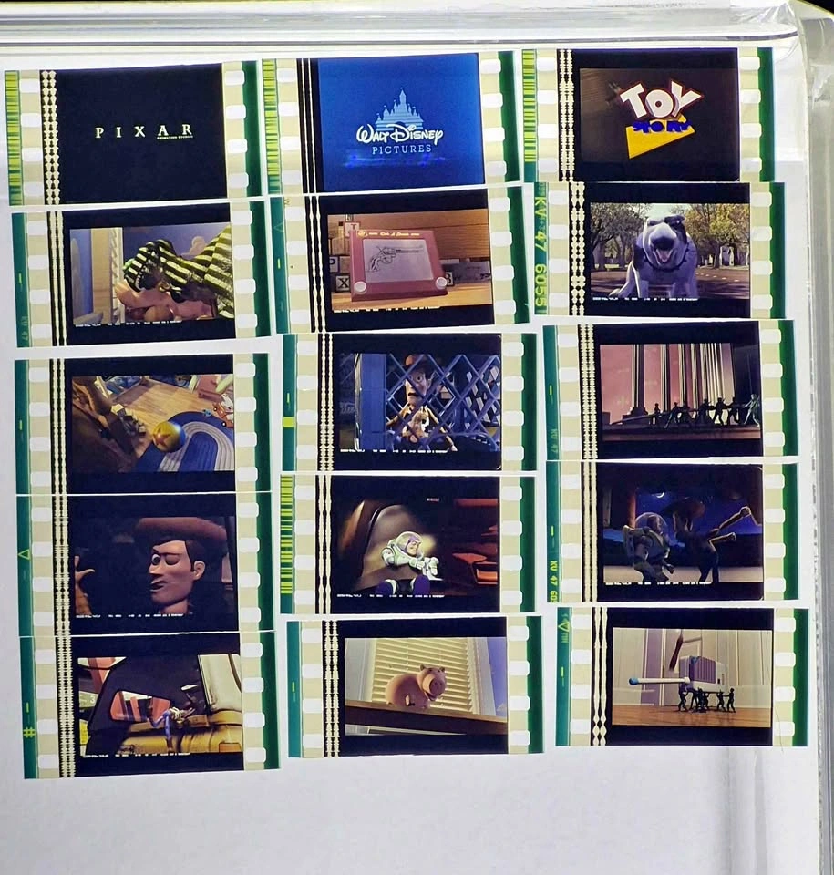 Movie film cells 35mm original Toy story one 1995 [see other ads