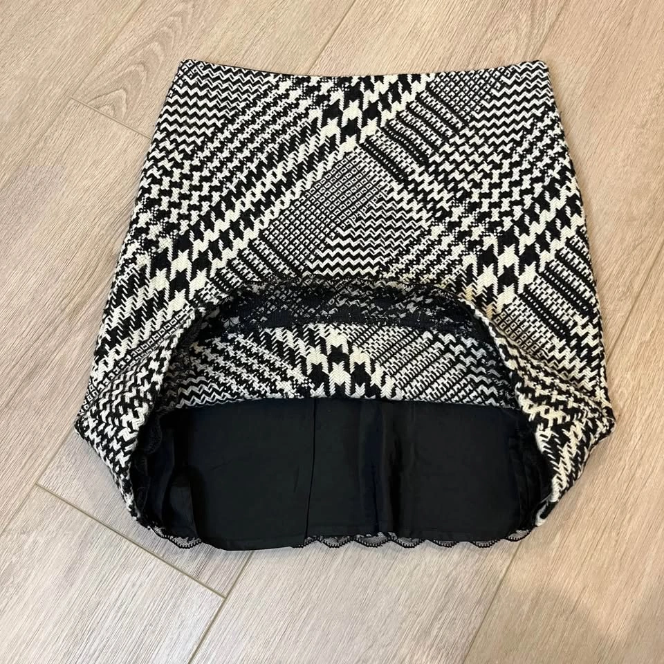 KENNETH COLE Patterned Tweed Wool Pencil Skirt - photo 5