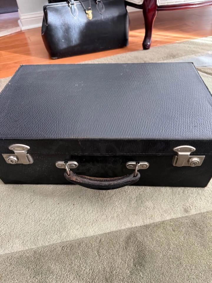 Vintage Doctors Medicine Briefcase Gladstone Bag - photo 4