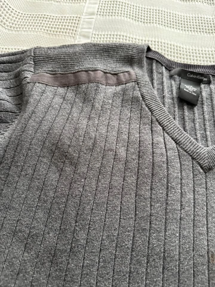 Calvin Klein Jean Sweater - Large - Grey - photo 3