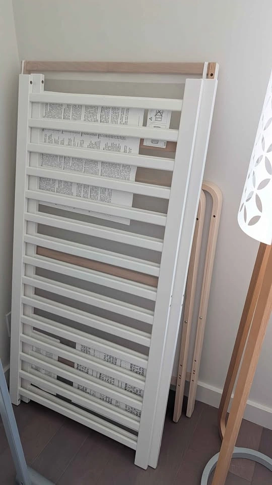 IKEA Crib with Mattress & Accessories - photo 3