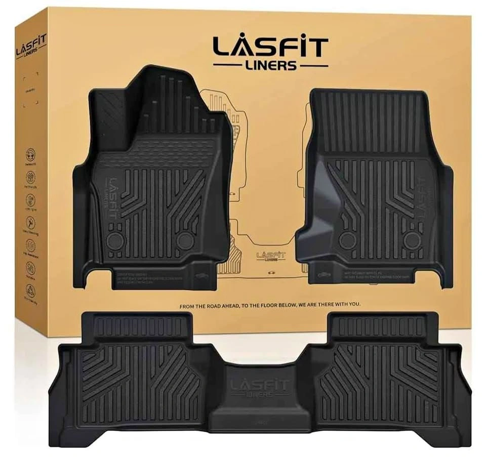 NEW All-Weather Floor Mats 2024-2026 Toyota Tacoma Double Cab