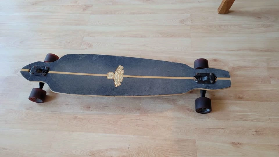 Landyachtz Battle Axe 40" Longboard - Bamboo/Maple Cruiser - photo 2