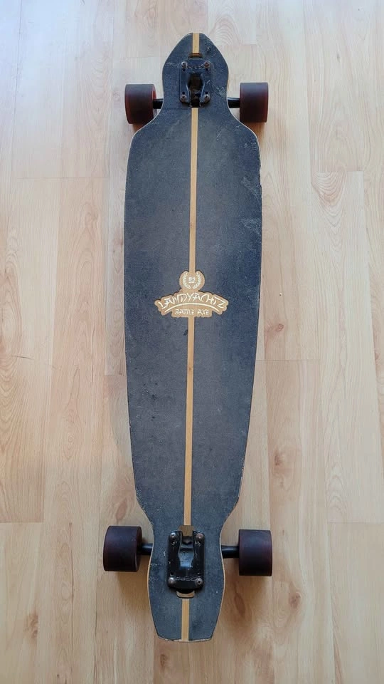 Landyachtz Battle Axe 40" Longboard - Bamboo/Maple Cruiser - photo 3