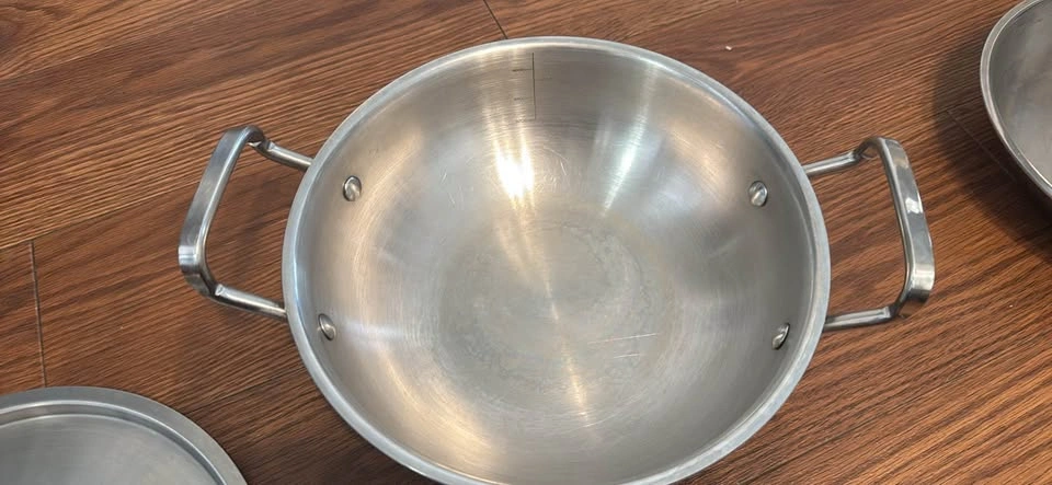 3ply Stainless Steel Pot & Pan Set (urgent moving sale) - photo 4