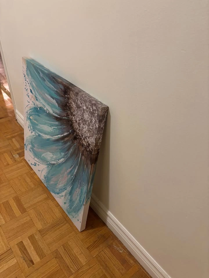 Teal flower picture - photo 5