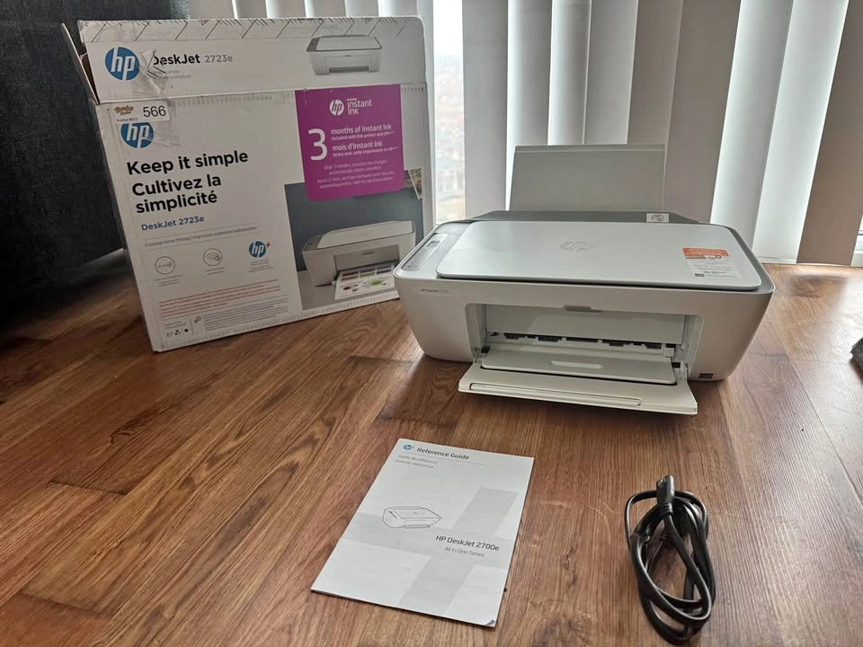 HP DeskJet 2723e Wireless All-in-One Printer - New