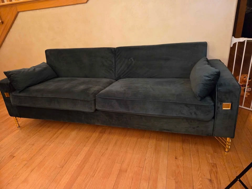 AWESOME HOLLYWOOD Regency Vintage. Style Sofa - photo 2