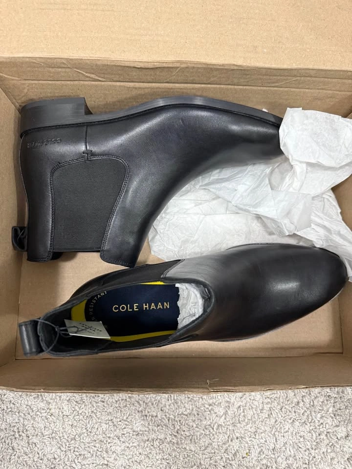 Cole Haan Mens Hawthorne Chelsea Boot 10.5 Black Water-Resistant - photo 2