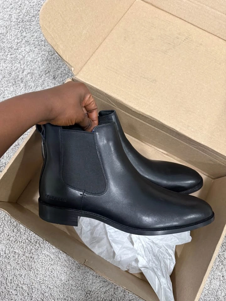 Cole Haan Mens Hawthorne Chelsea Boot 10.5 Black Water-Resistant - photo 4