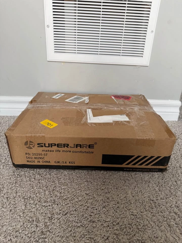 SUPERJARE Nightstand with Charging Station - photo 4