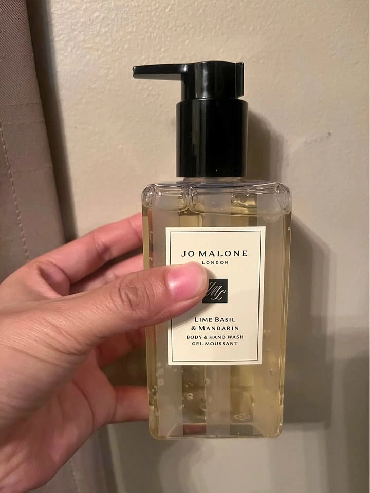 Jo Malone 250ml Lime Basil & Mandarin Body & Hand Wash - $60 Fir