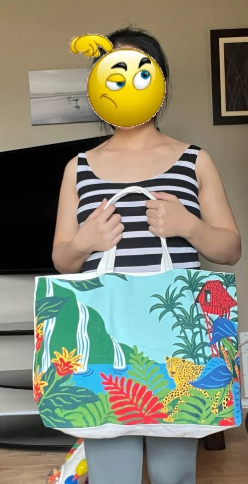 Brand new canvas tote bag $5 each Firm price, pick up is nearby - photo 3