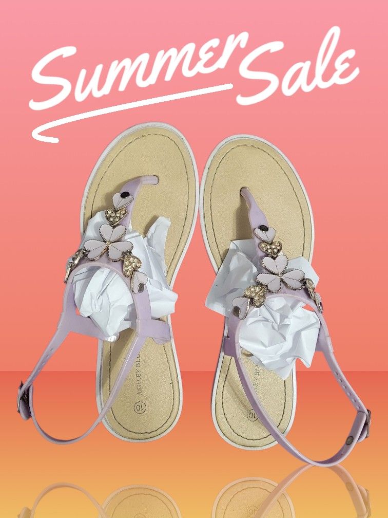 5-Pair Women's Summer Sandal Bundle - Size 9.5 - Vacation Pack! - photo 2
