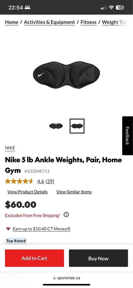 Brand new 5lbs ankle weights - photo 2