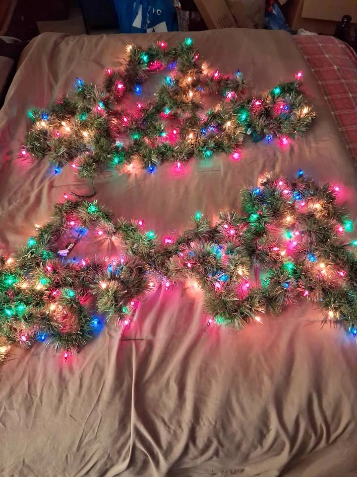 2 Christmas Garlands