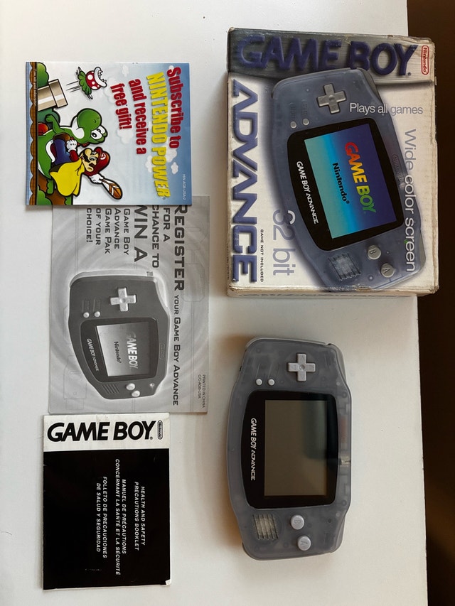 Nintendo Game Boy Advance CIB GBA - Complete in Box
