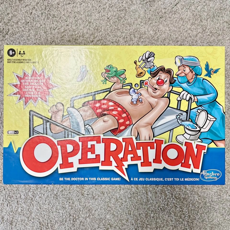 Hasbro Classic Operation Board Game