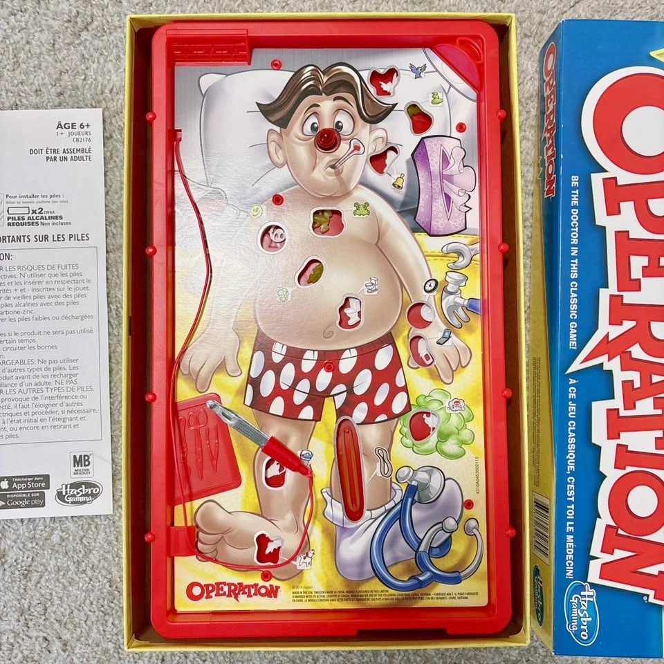 Hasbro Classic Operation Board Game - photo 2