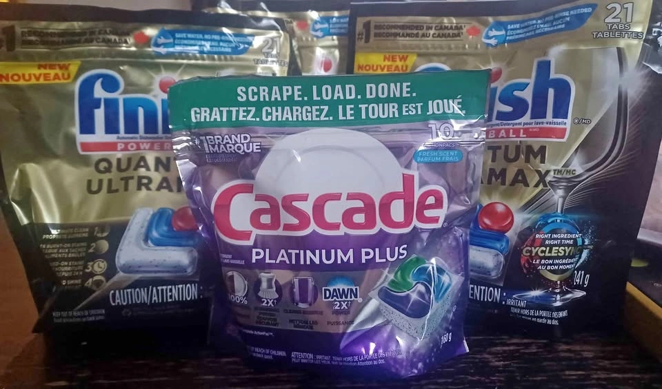 Dishwasher Pods - Cascade & Finish