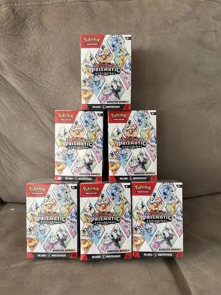 Pokémon Prismatic Evolution Booster Packs/Box/Bundles