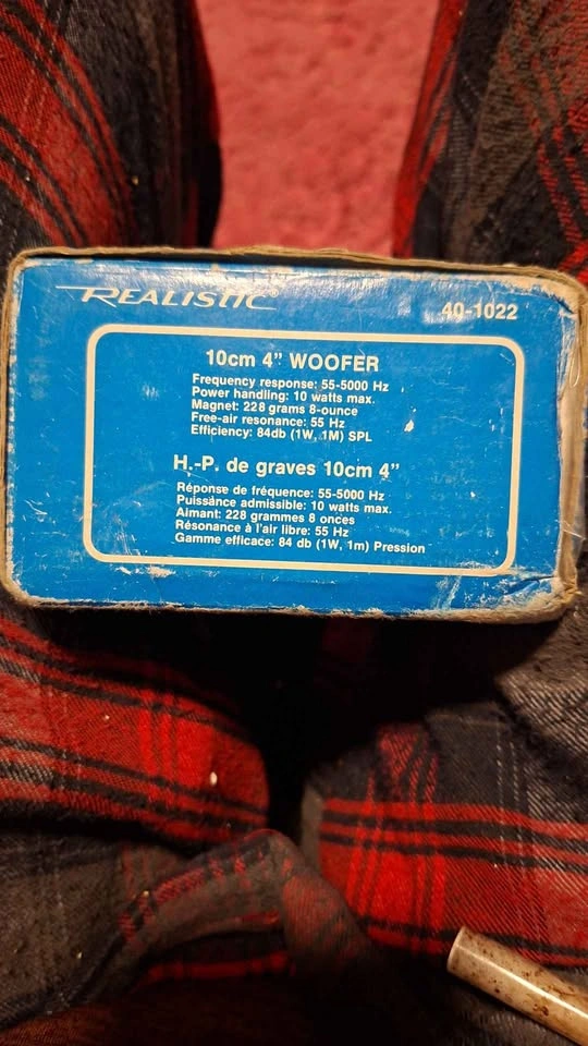 Vintage 4 inch Woofer - photo 3