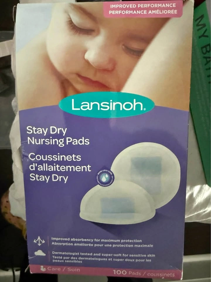 Lansinoh Stay Dry Nursing Pads 100 Count