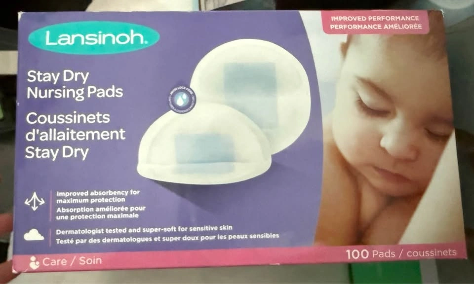 Lansinoh Stay Dry Nursing Pads 100 Count - photo 2