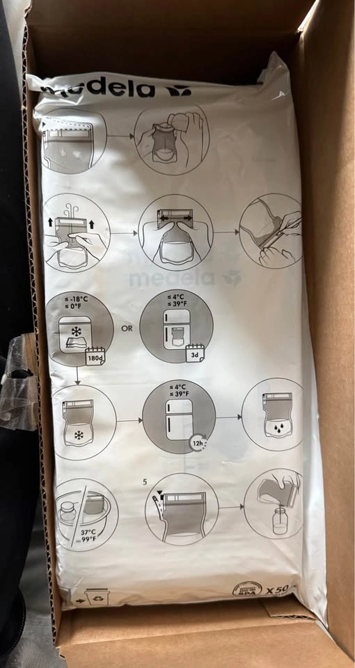 Medela Easy Pour Breast Milk Storage Bags 200 count - photo 3