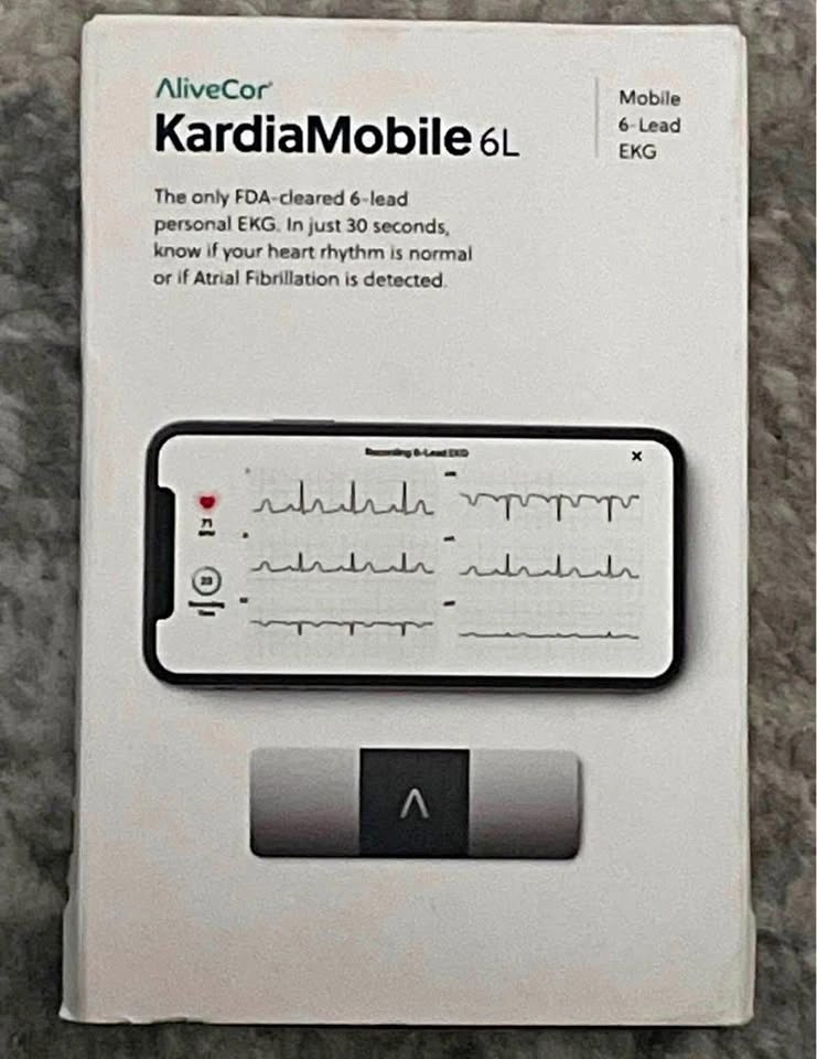 KardiaMobile 6-Lead Personal EKG Monitor