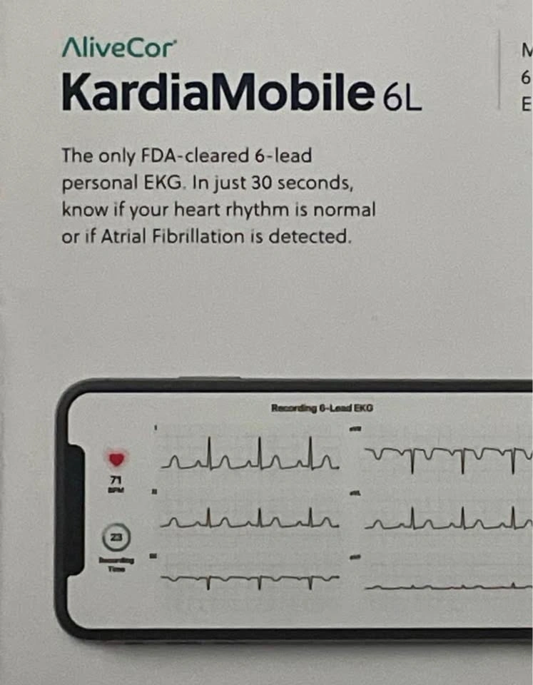 KardiaMobile 6-Lead Personal EKG Monitor - photo 3