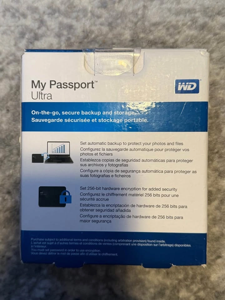 WD My Passport ULTRA 500 GB Go Portable Hard Drive - photo 2