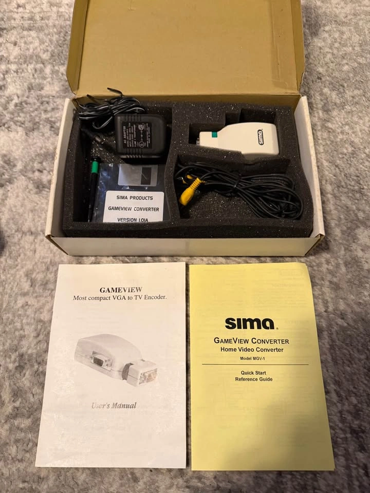 Vintage Sima Computer VGA to TV Encoder - photo 3