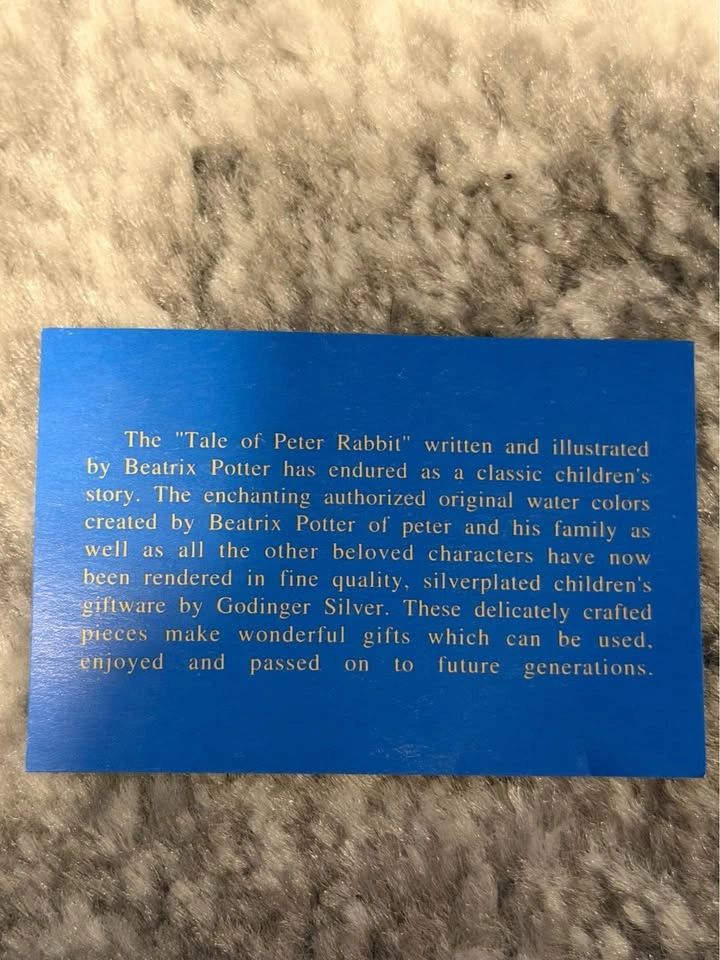 Peter Rabbit GODINGER SILVER Photo Album - photo 5