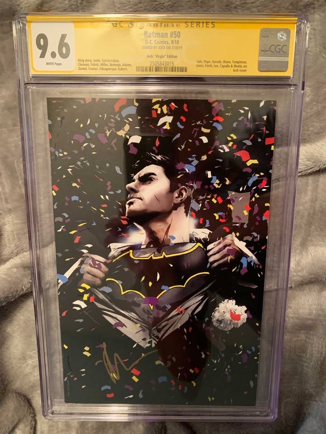 Batman #50 CGC 9.6 Jock Virgin Special Variant