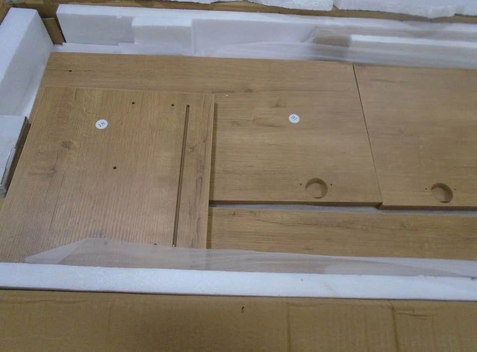 ECLIFE 48" Farmhouse Bathroom Vanity - Cabinet Base Only - photo 5