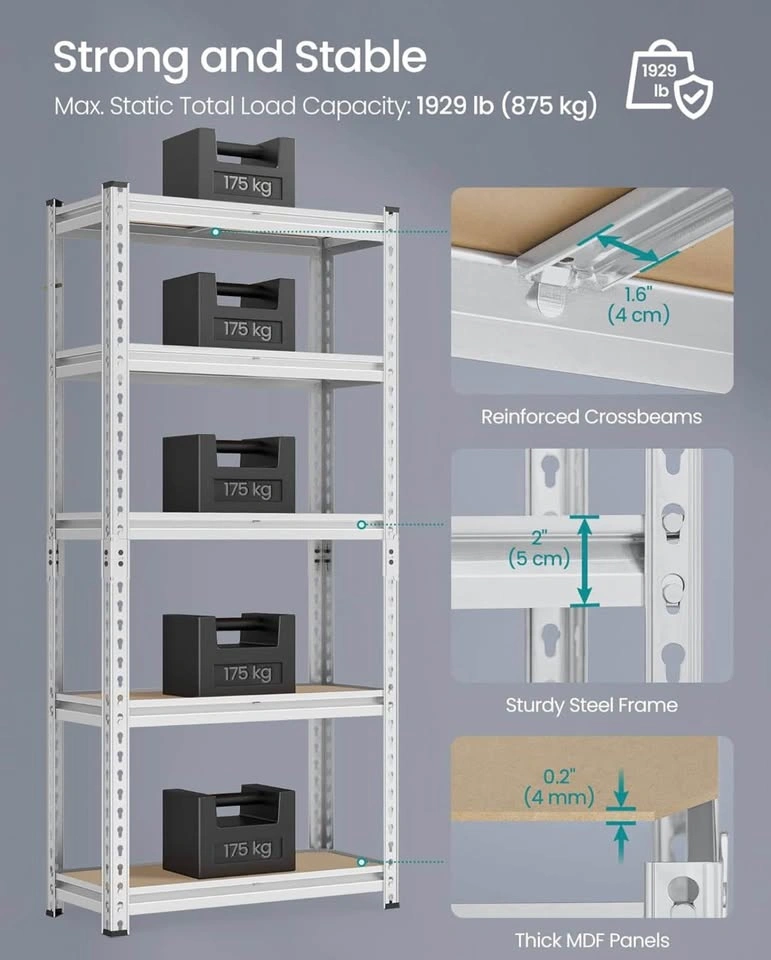 New 5-Tier Garage Storage Shelves - UGLR300E01 - photo 4