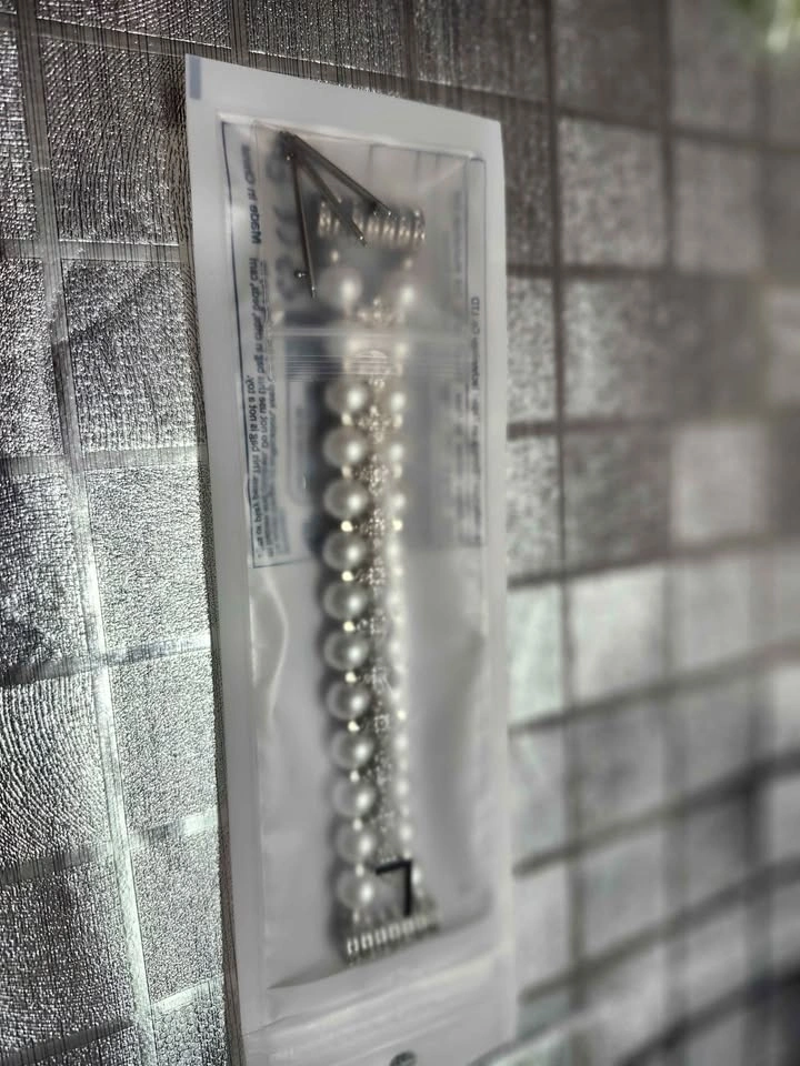Fashion Beaded Watch Band – Elegant Pearl Style for Samsung watc - photo 5