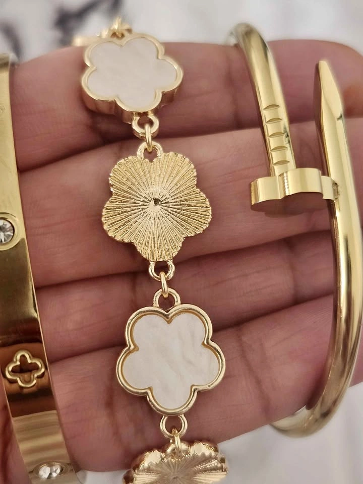 Gold-Tone Bracelet Set – 3 Stylish Pieces - $20