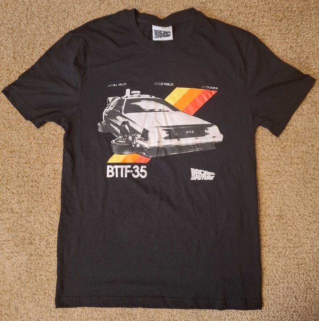 Official Universal Studios Back to the Future 35th Anniversary T