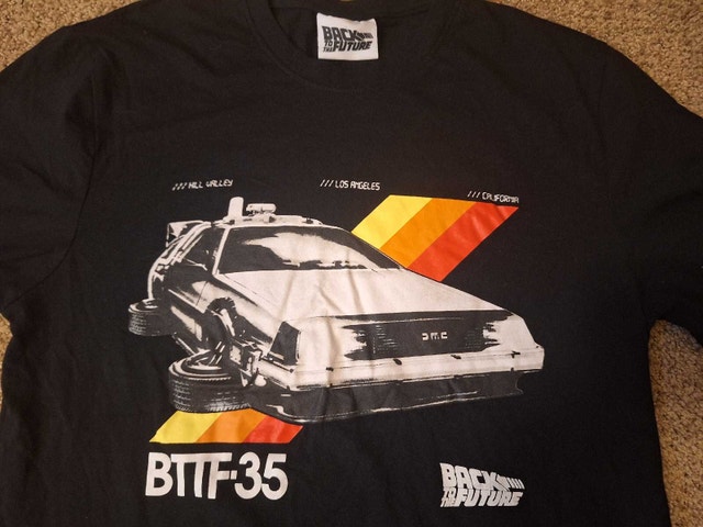 Official Universal Studios Back to the Future 35th Anniversary T - photo 2