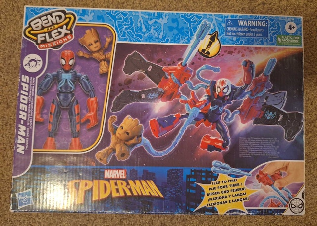 MARVEL Spider-Man Space Mission Bend and flex Missions